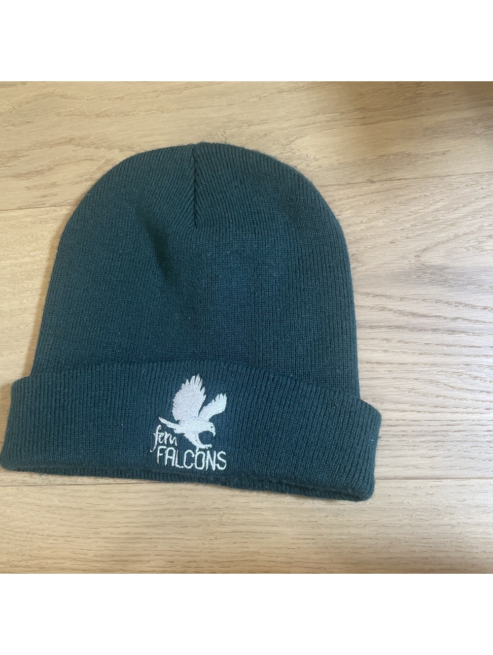 Fern School Kids Teal Beanie